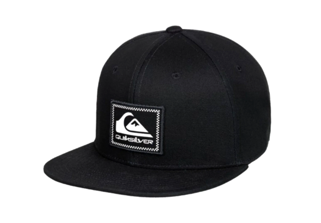 Gorra Quiksilver Negra Swivelocity Youth