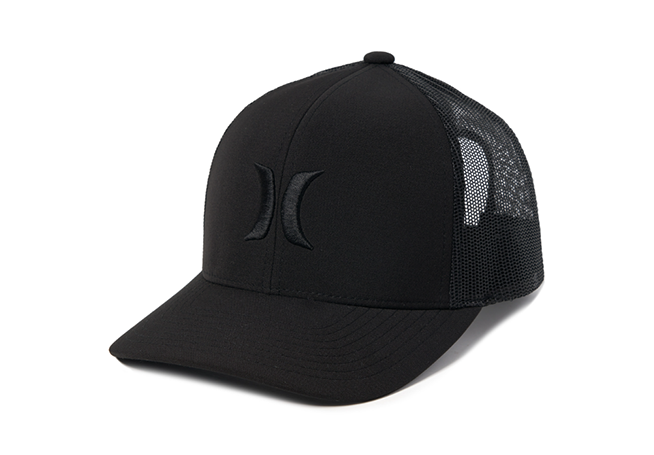 Gorra Hurley Negra Del Mar Trucker