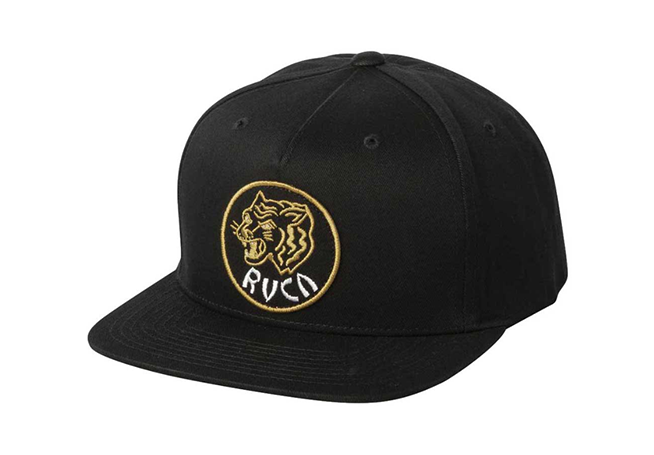 Gorra Rvca Negra Dynasty Snapback