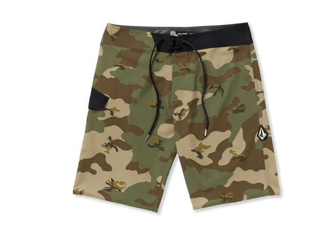 Short Volcom Camo Lido Print Mod 20