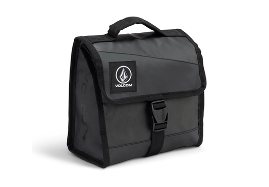 Lonchera Volcom Venture Foldover Luchkit Negra