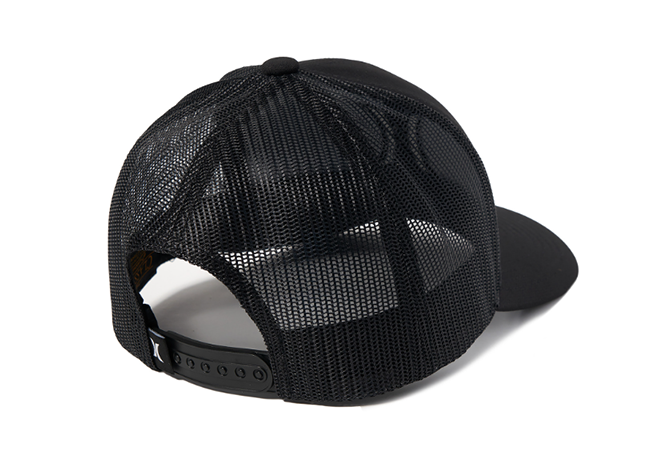 Gorra Hurley Negra Atlantic Trucker