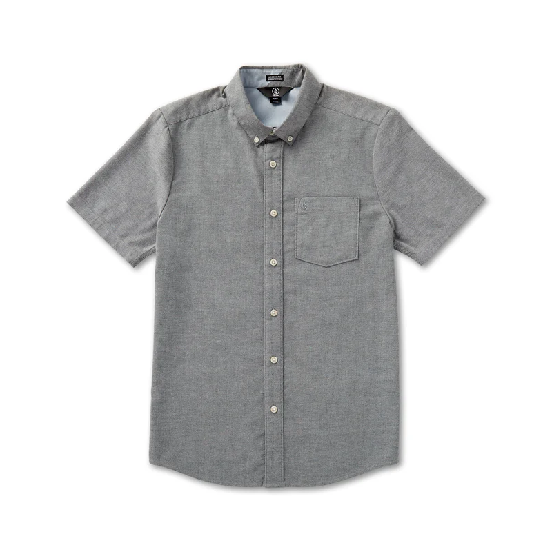 Camisa Volcom Everett Oxford Gris