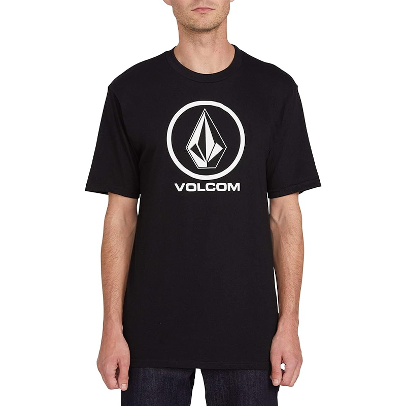 Playera Volcom Crisp Stone Negra